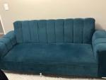 Blue 2 Seater Couch