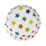 Stars Cupcake Holders Pack Of 30