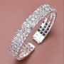 Cute Elastic Artificial Diamond Bracelet Trendy Party Jewelry Christmas Halloween Gift New Year's Gift Valentine's Day Gift For Women Mom Family Friends