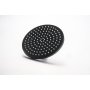 Gio Round Rain Shower Head Black 200MM