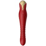 Zalo - King Vibrating Thruster Wine Red