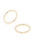 Kids Gold Plated Surgical Steel Sleeper Earrings 8MM