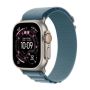 Apple Watch Ultra 3 Gps+cellular 49MM Natural Titanium Case With Light Blue Alpine Loop – Small