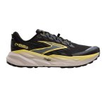 Cascadia 19 Men's Trail Running Shoes - Black yellow