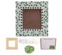 Mosaic Diy Photo Frame Kit_ Green Trim - 0003MDIYK