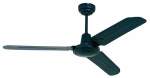 Industrial Loft Ceiling Fan - Chrome