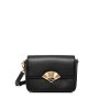 K/signature Fan Medium Crossbody Bag -black