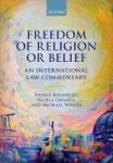 Dom Of Religion Or Belief - An International Law Commentary Paperback