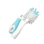 4AKID 2 In 1 Baby Bottle & Teat Cleaning Brush - Blue
