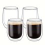 Festive Double-Walled Glass: Perfect For Hot Or Cold Drinks - Christmas Halloween Easter Hanukkah And More