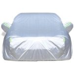 Heavy Duty Weatherproof Ultra Shield Car Cover Thickened Oxford - Silver