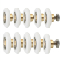 10PCS Shower Door Rollers/runners/wheels Glass Door Roller