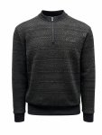 Mens Machine Knit Jersey In Black - Black 2XL