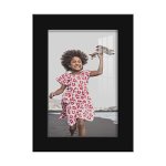 Renditions Gallery 4X6 Inch Picture Frame High-end Modern Style Made Of Solid Wood And High Definition Glass Ready For Wall And