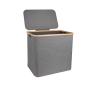 Scandi Laundry Basket Grey 60L