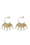 Tribal Masala Earrings - Howlite