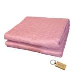 Smte Premium Plane Bedspread: Elevate Your Bedroom With Timeless+smte Keyring Light Pink With Keychain