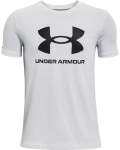 Boys' Ua Sportstyle Logo Short Sleeve - Halo Gray Light HEATHER-014 Ysm