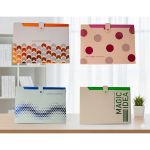 A4 Button-closure Folder Stationery