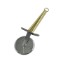 Goldair Gold Steel Pizza Cutter