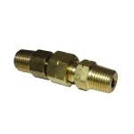 Copper Air Connector Of 1/2 Inch Thread Of 11MM Bevelled Reverse Threaded Fitting Male And Female Pair