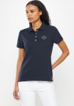Polo Demi Short Sleeve Golfer With Embroidery - Navy