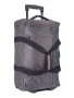 Voyager Trek 2-Wheel Carry-On Trolley Duffel Granite