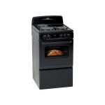 Defy 49L 3 Plate Electric Stove - Black