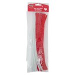 Chenilles Sticks Set Red And White 35CM