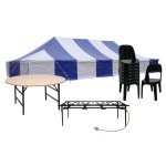 5M X 10M Pvc Pole Tent Combo