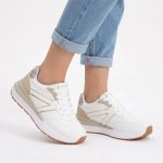 Pierre Cardin Embossing Sneaker - White - 8