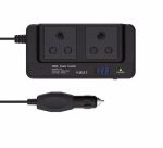 Car Power Inverter 12V To 220V With 4 USB Ports - 200W
