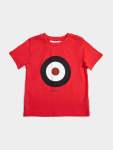 Kids Target Tee - Red - Red 11-12 Years