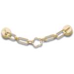 Goldair Gold Flower Chain Jibbitz - Multi Osfa