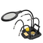 Soldering Helping Hand With LED Magnifier
