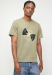 Converse Distorted Patch T-Shirt - Mossy Sloth