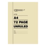 Freedom Stationery 72P A4 Jotter Unruled X 20