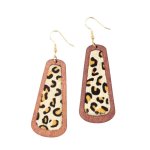 Leopard Drop Earrings - Factory Plaza
