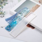 Ghost White Silicone Mould Bookmark 14.4 2.9CM