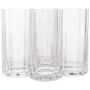 Floral Shaped Cocktail Glasses - 4 Piece - 465ML