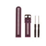Silicone Plain Watch Strap - Garmin Forerunner 945/ Forerunner 935/ FENIX5 Plus/ FENIX5/ Quatix 5/ Quatix 5 Sapphire/ Approach S60 Purple