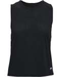 Women's Heatgear Armour Muscle Mesh Tank - BLACK-001 Sm