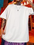 Men's Solid T-Shirt Casual Short Sleeve Crew Neck Tee Men's Clothing For Outdoor