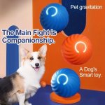 Dog Smart Bounce Ball Auto Rolling Cat Ball Toy Smartkitten Electric Toy Self Moving Pet Training Dog cat Interactive Toy For In