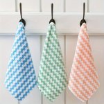 10PCS Ultra-soft Coral Fleece Microfiber Dish Cloths - Reusable & Machine Washable For Kitchen Bathroom Car Windows Ideal For Ho