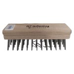 Academy Brushware Foundry Course Wire Brush Wood Block