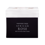 Pepper Tree African Rose Body Butter & Scrub Gift Box 250 Ml