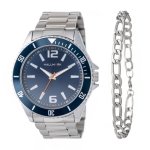 Gents Silver Watch 2 Piece Box Set- HBSM4048