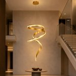 Cygnet LED Pendant Light In Gold
