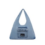 Denim Hobo Shopper -blue
